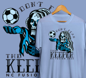 NC Fusion "Don't Fear The Keeper" Unisex T-shirt. Overstock, Color Variant, Slight Misprints